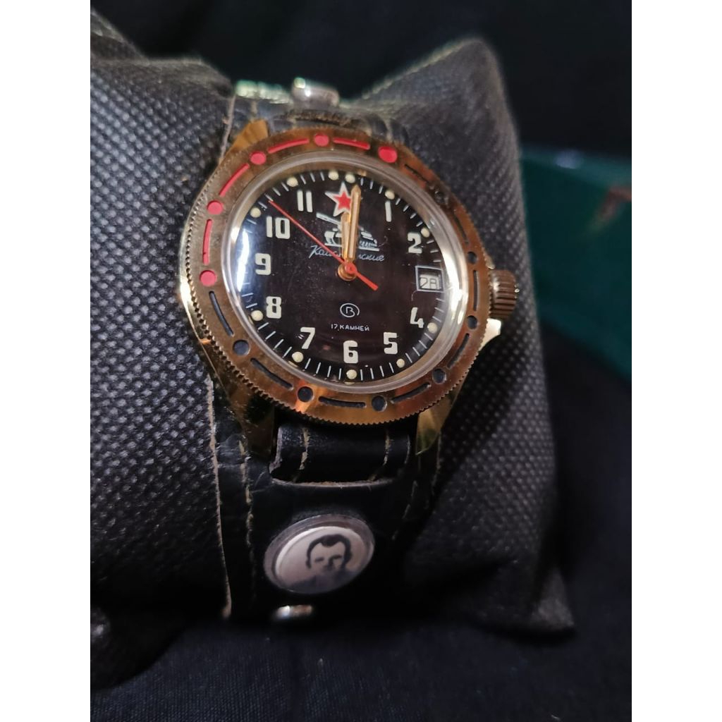 jp492 Jam tangan VOSTOK Comandirskie made in Russia