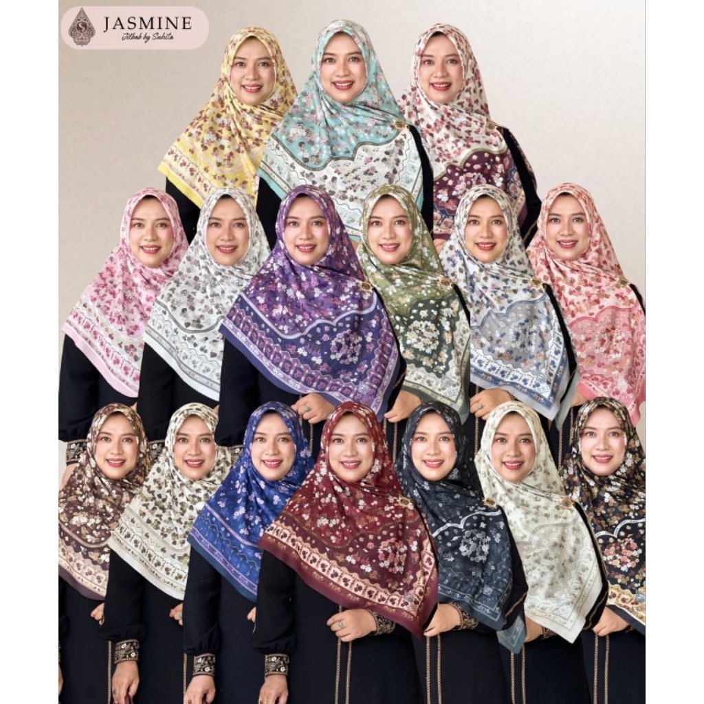 Hijab JASMINE SUHITA by Khilma Anis