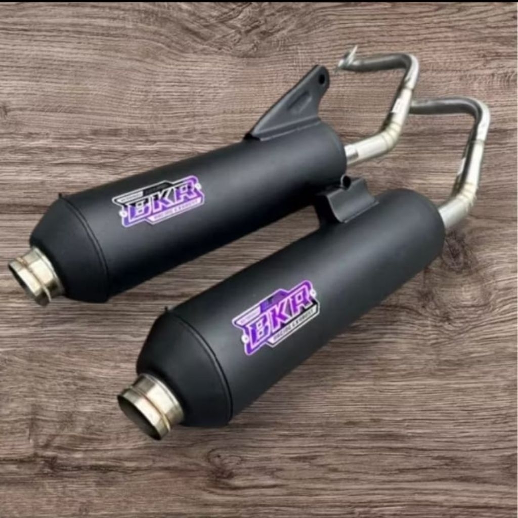 knalpot standart racing BKR ORIGINAL all metik series
