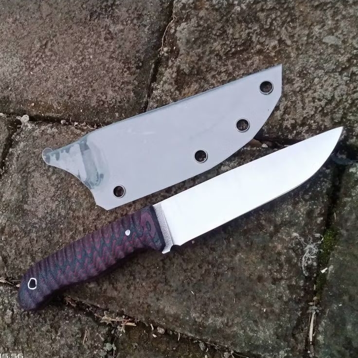 Pisau Camping / Bushcraft Bohler N690