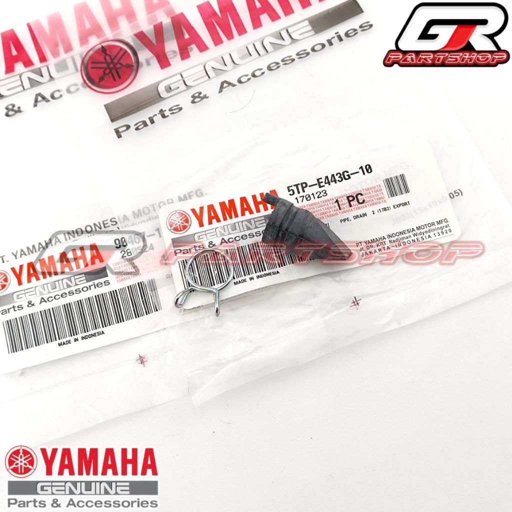 KLIP + SELANG BUNTU HITAM TUTUP BOX FILTER NMAX AEROX 155 LEXI MIO J GT M3 SOUL GT FINO F1 XRIDE 115