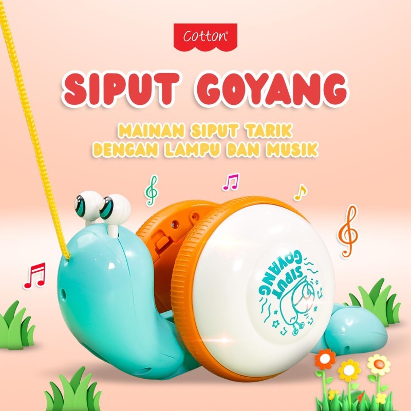 Mainan Siput Tarik Goyang -siput goyang 49090 KP