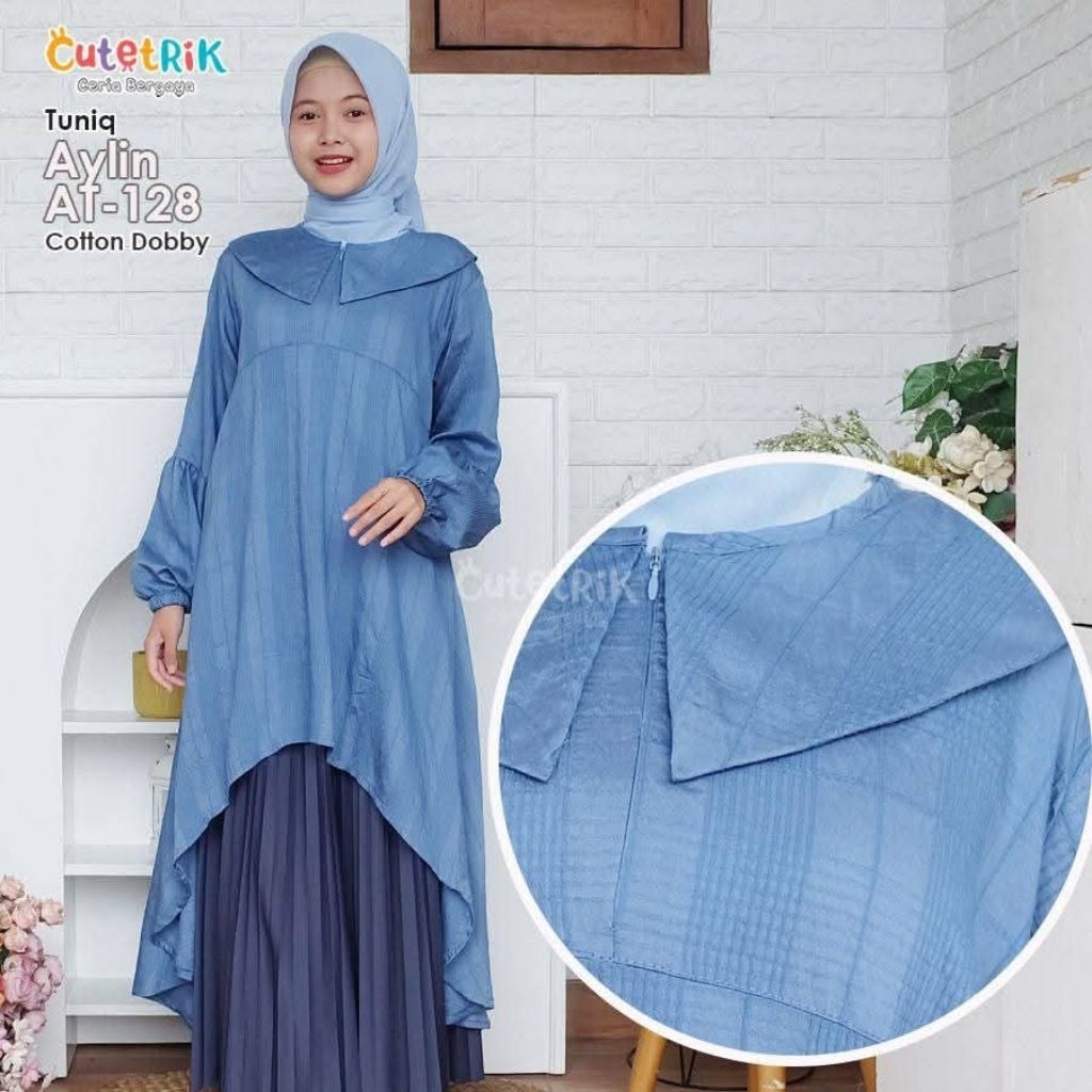 [ORI] BLOUSE TUNIK KEMEJA WANITA PEREMPUAN DNP D&P ORIGINAL