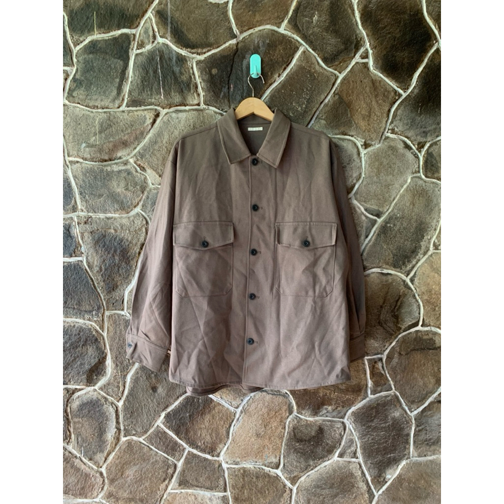 Jacket Outter Uniqlo Brown