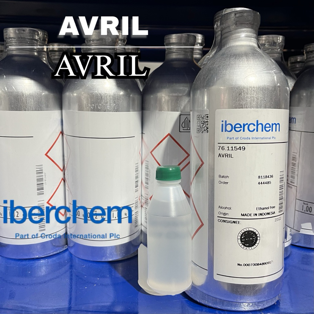 AVRIL by IBERCHEM Repack 100ML / Bibit Parfum Murni Unisex by Iberchem