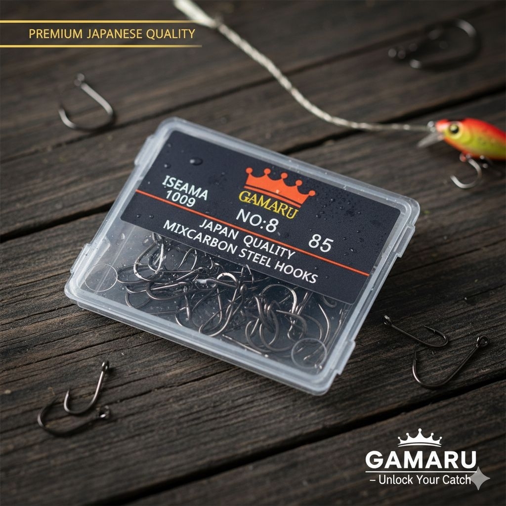 Gamaru Hooks, kail pancing ISEAMA 1009 GAMARU
