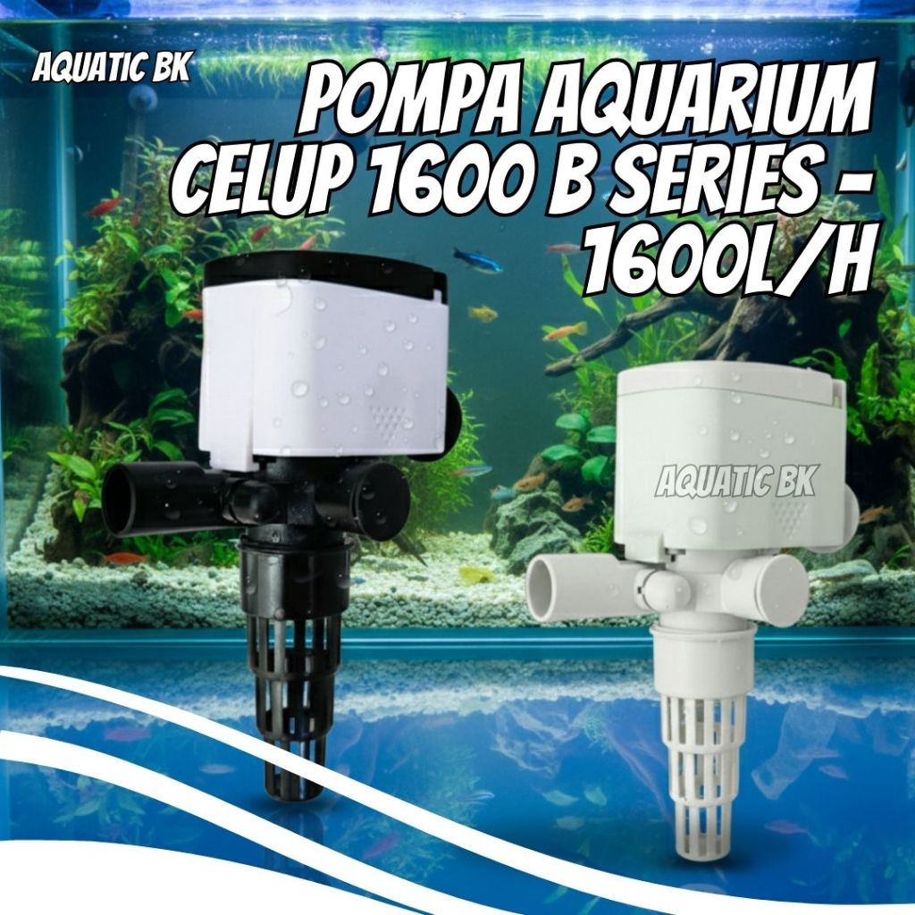 Power Head Pompa Air Aquarium Pompa Filter Aquarium / Kolam Armada 1600 B - 1600 L/H