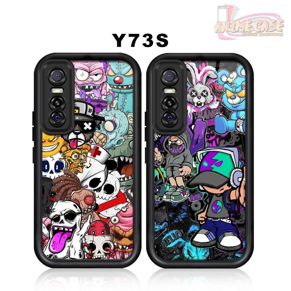 Softcase glossy VIVO Y73S 5G Casing Case Hp Silikon Protek kamera GRFIX