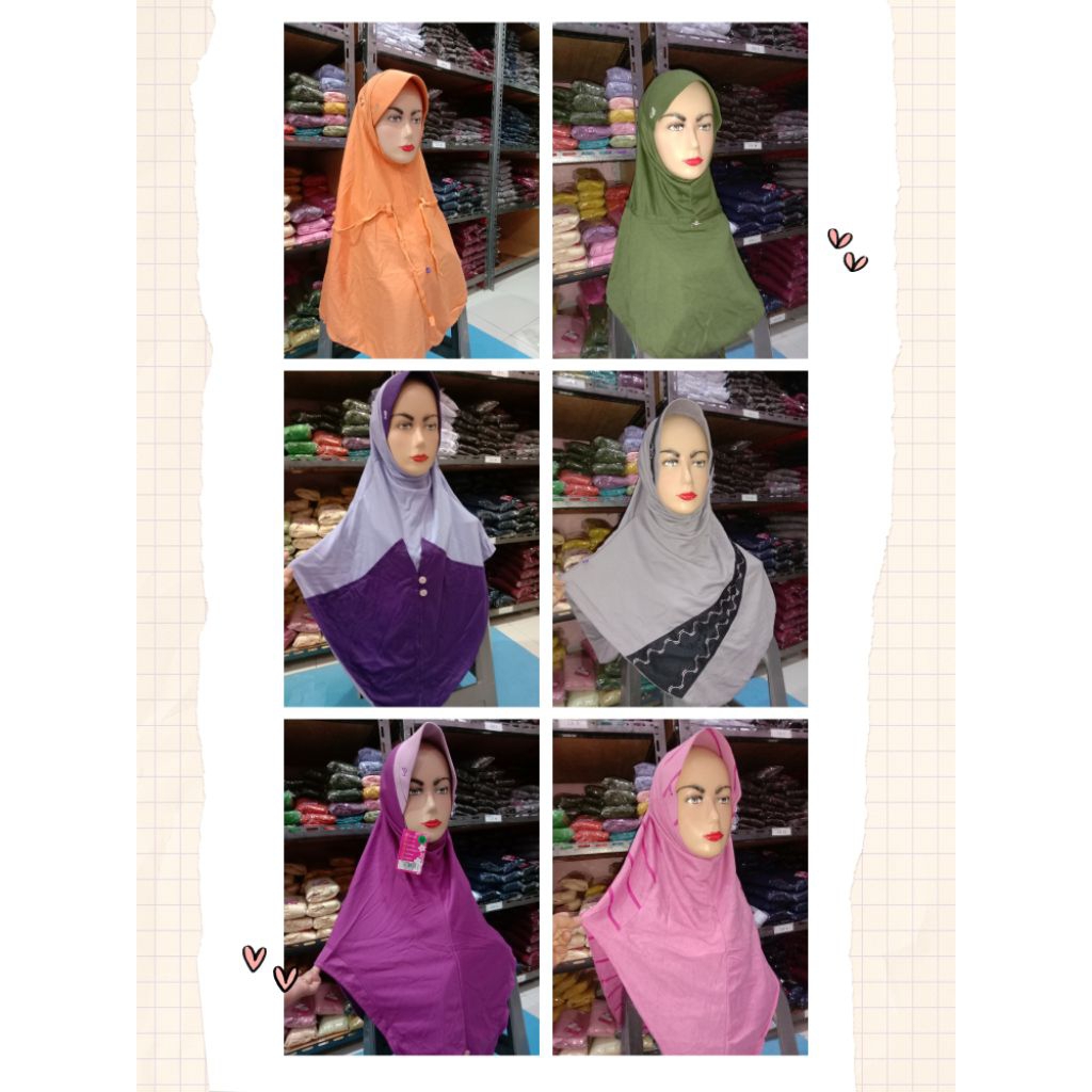 PROMO DISKON 50% Kerudung Rabbani ORI (katalog 2)