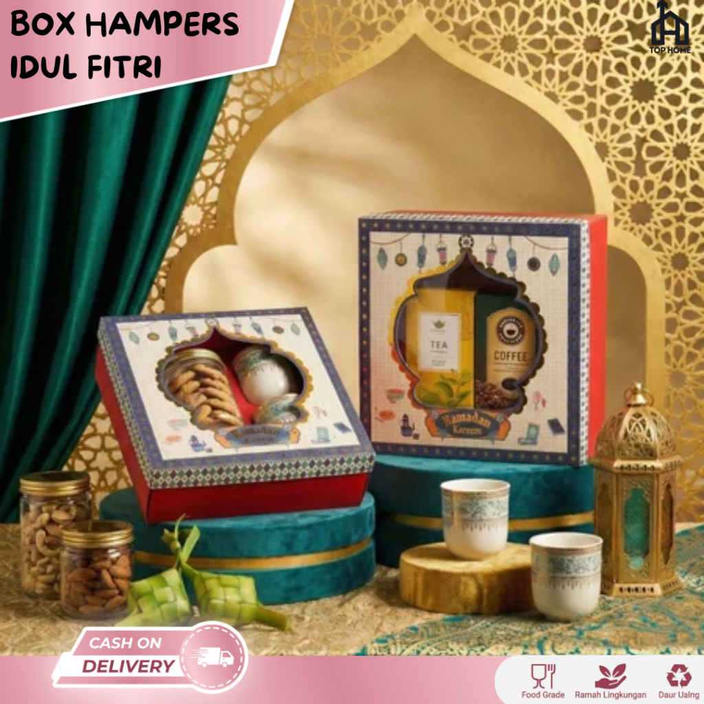 Box Kue Kering Hampers Lebaran / Tas cookies jingjing / Box kue / Kotak kue Gift Chinese New Year