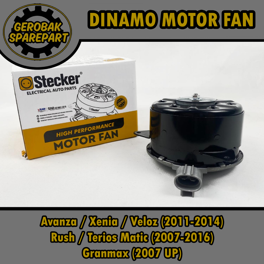 Dinamo Motor Fan Radiator - All New Avanza Xenia Veloz (2011-2014) / Rush Terios Old Automatic Matic