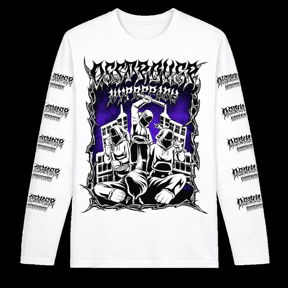 TERBARU KAOS LENGAN PANJANG NETRAL DESTROYER HYPOCRISY - T-SHIRT LONGSLEEVE NETRAL