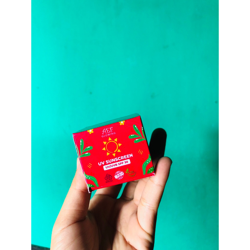 AEFF SUNSCREEN SPF 30 Bpom Halal Original