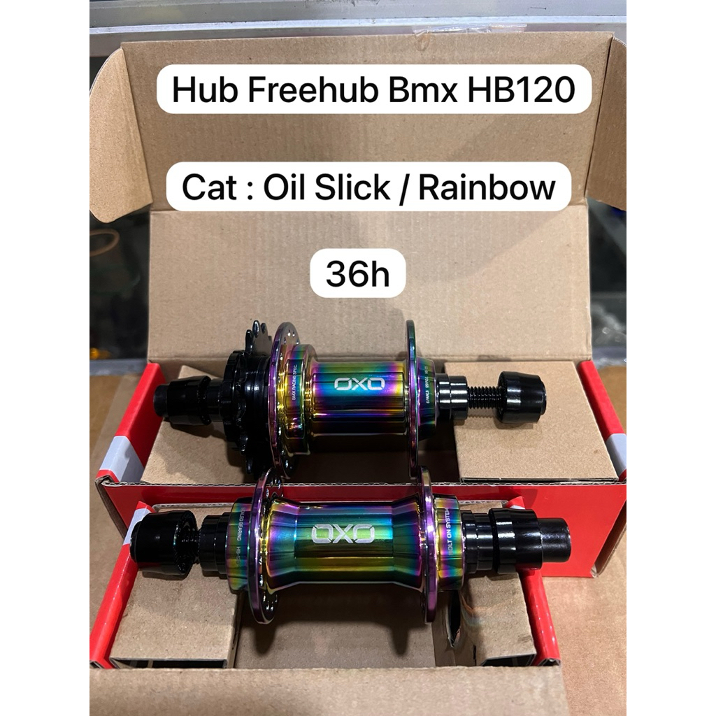 Hub Freehub Bmx Oxo 36h Hb120 Bearing Jangkrik