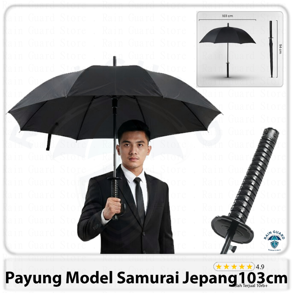 Payung Katana, Samurai Umbrella, Payung Pedang Jepang, Payung Unik, Katana Sword Umbrella, Payung Hi