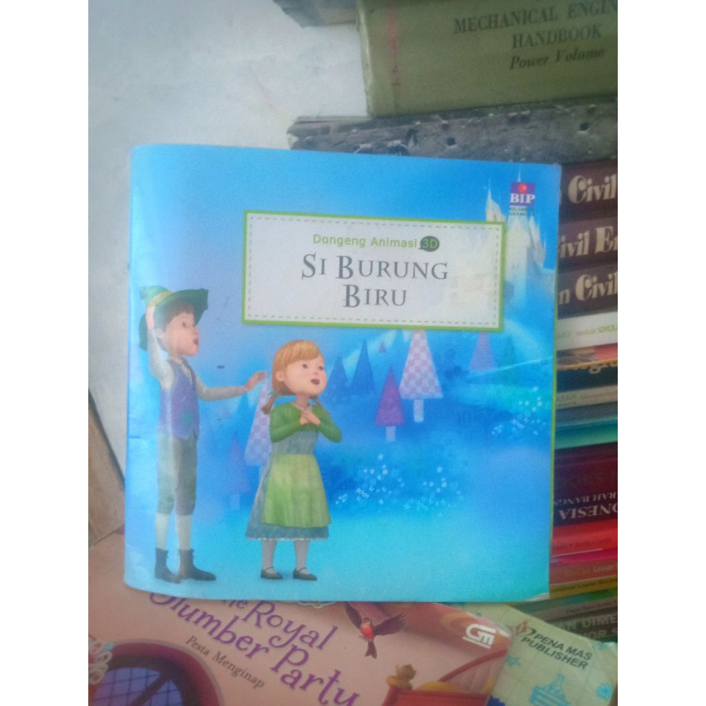 buku Dongeng Animasi Si Burung Biru
