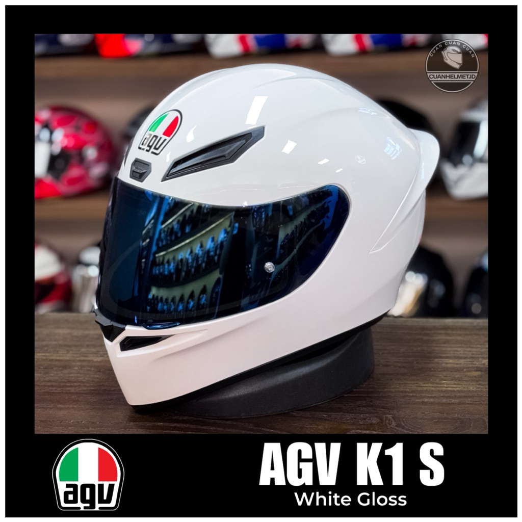 AGV K1 S White Gloss
