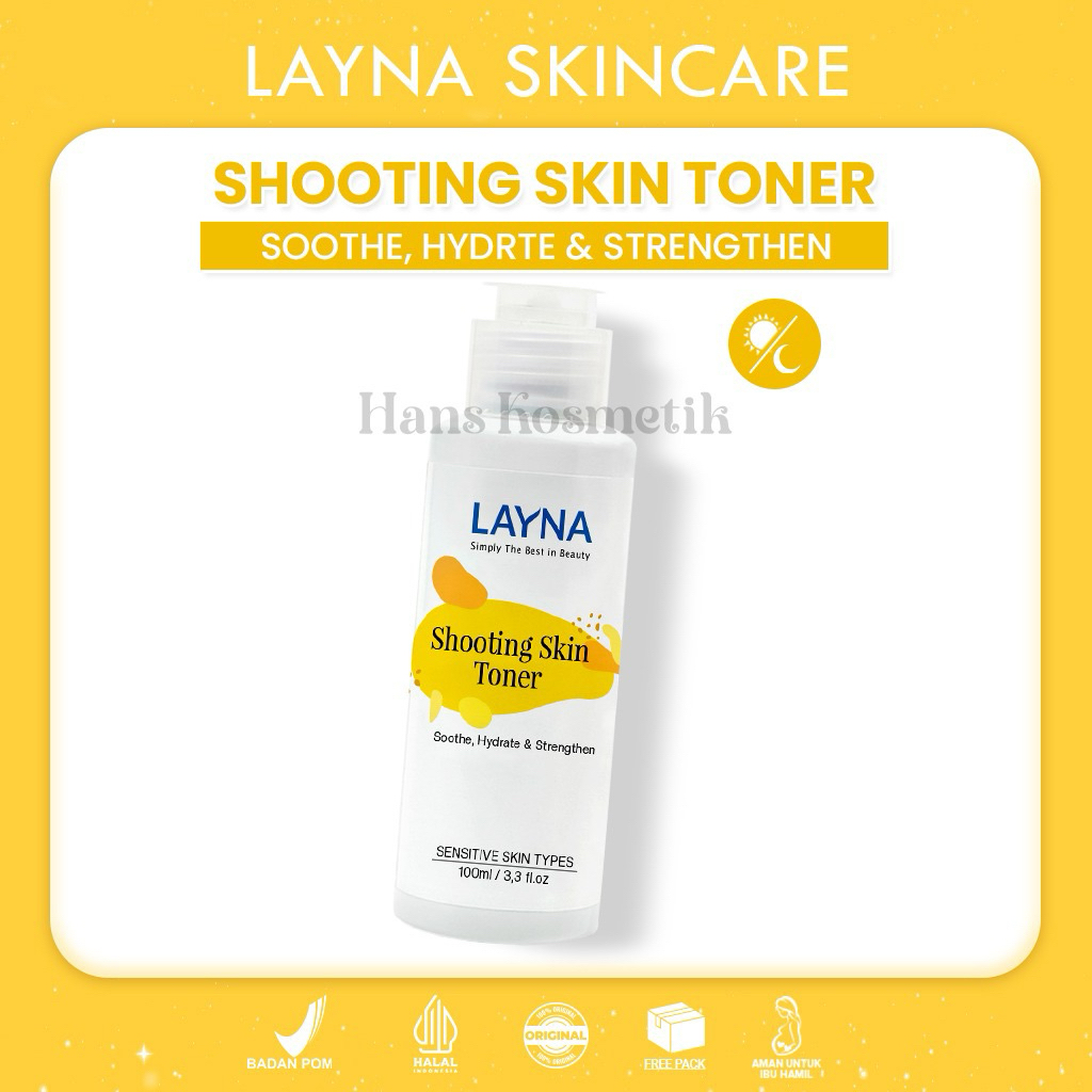 LAYNA SKINCARE - Layna Toner Shooting | Layna Toner Kulit Sensitive | Layna Skincare Original 100% |
