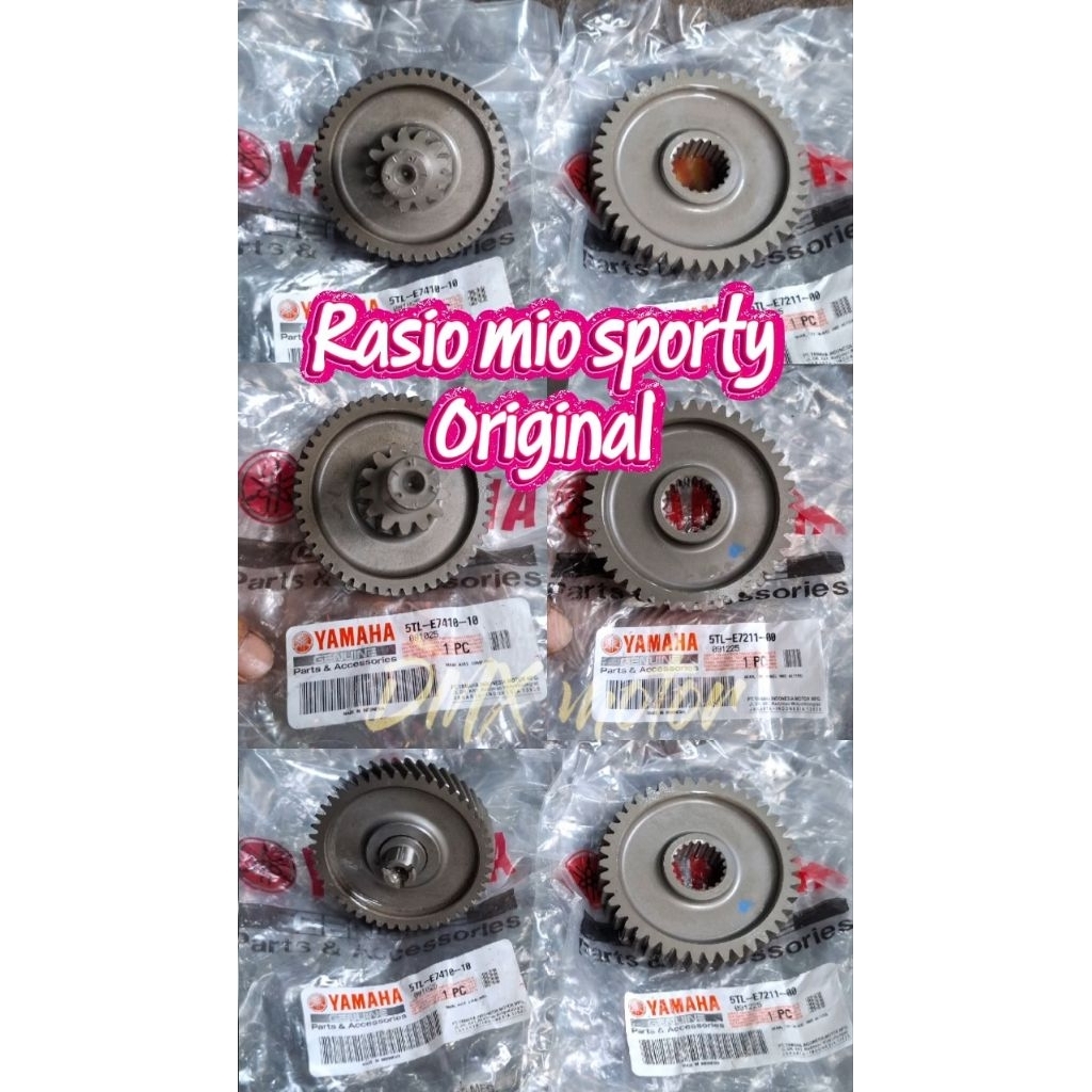 Rasio mio sporty 5TL original gearbox mio