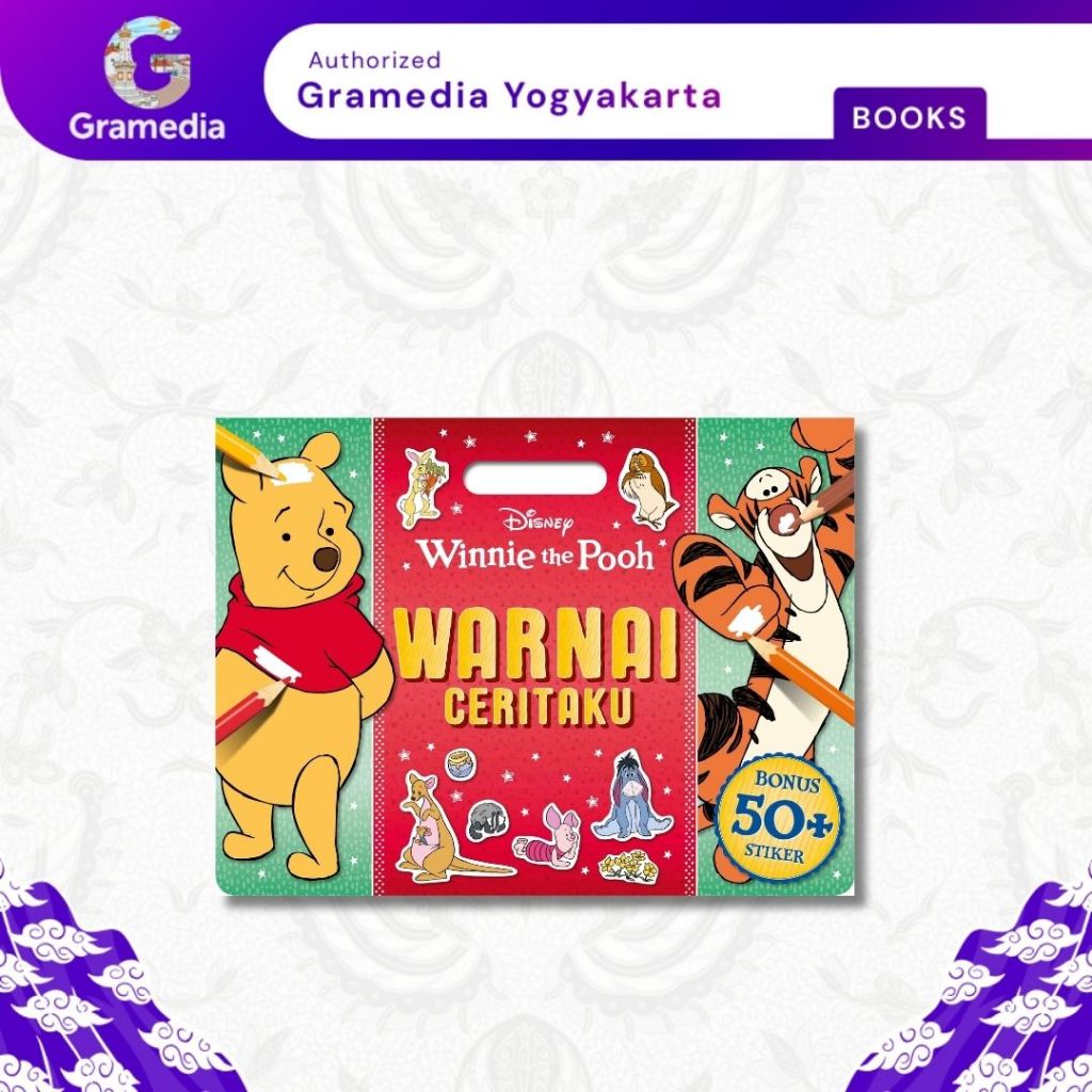 Gramedia Yogya - CE Disney Winnie The Pooh Warnai Ceritaku