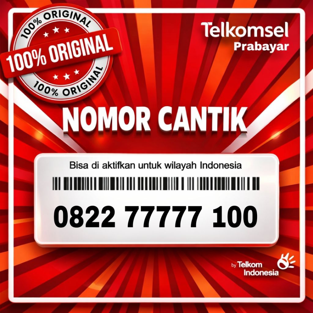 Nomor Cantik Simpati Kartu perdana Telkomsel jaringan luas 4G/5G master