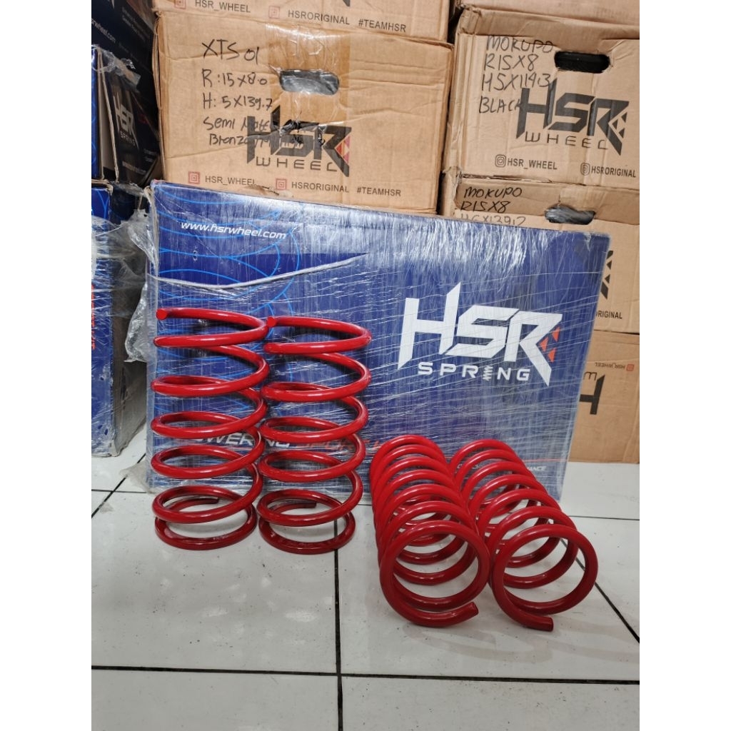 PER CEPER LOWERINGKIT / LOWERING KIT HSR RED TOYOTA CALYA / SIGRA