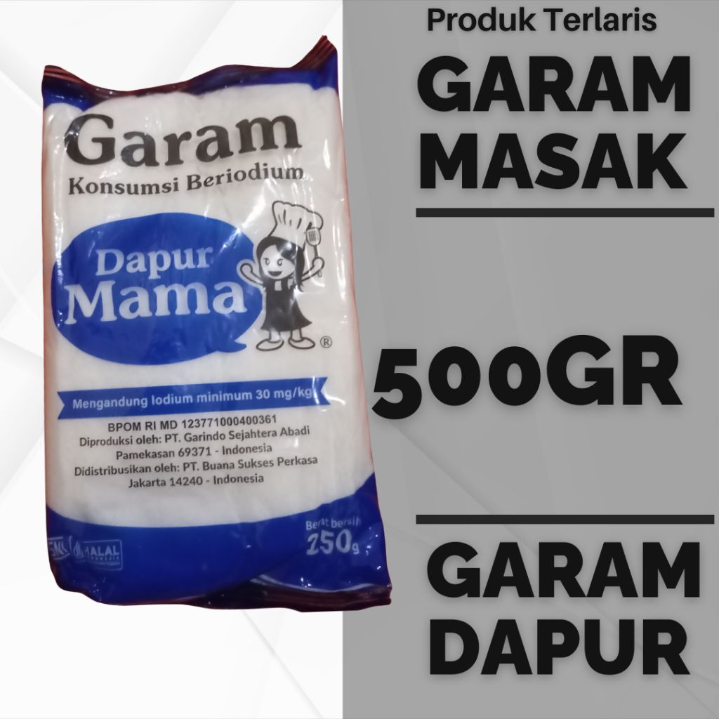 GARAM DAPUR - GARAM MASAK - GARAM IODOUM