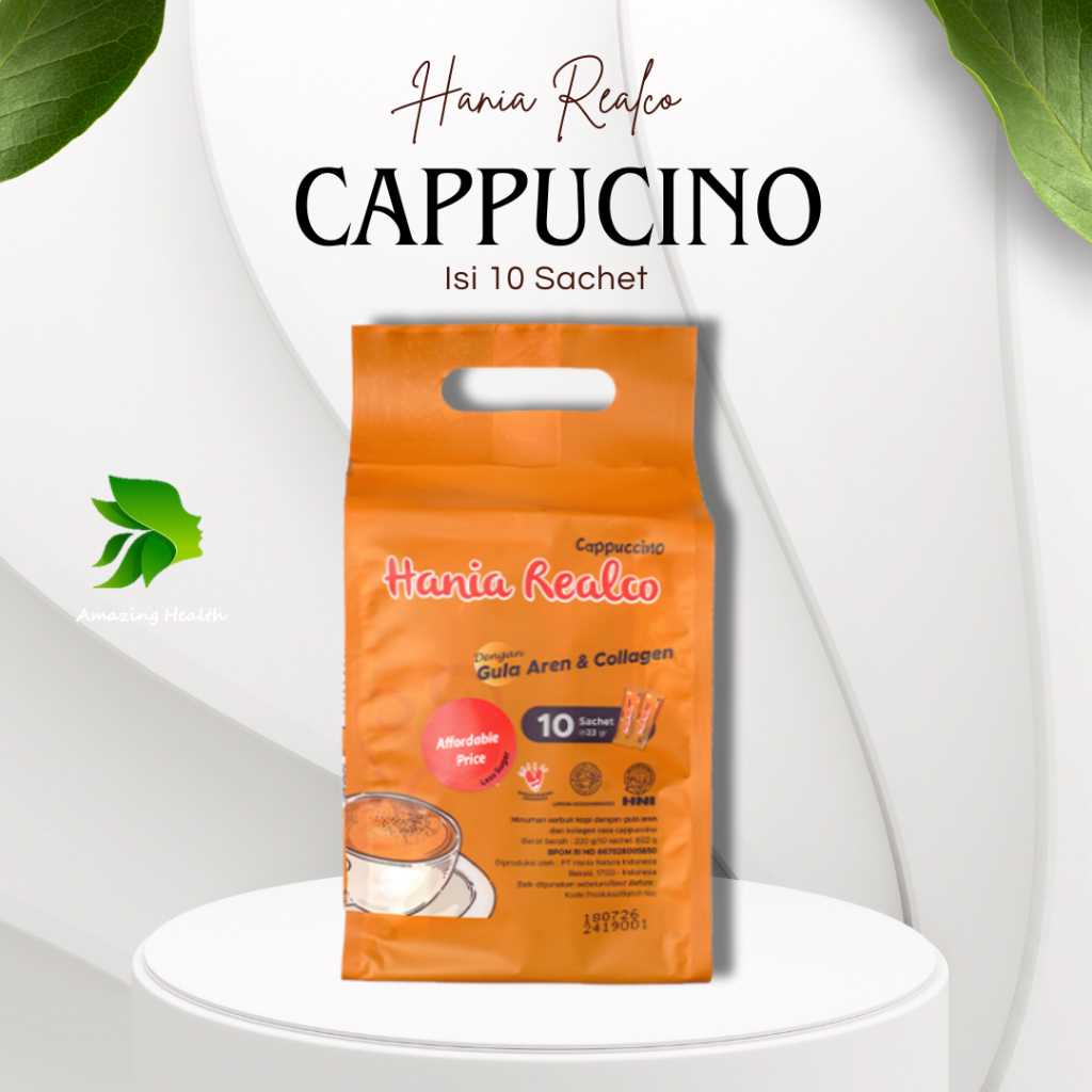 HNI Hania Realco Cappuccino Gula Aren Kolagen