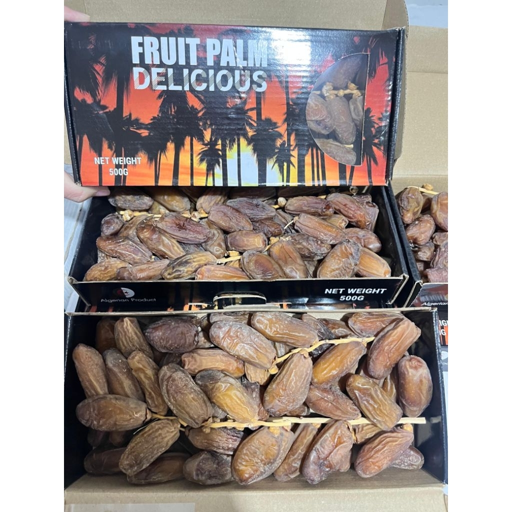Kurma Tunis Tangkai Algerian Dates 500 Gr
