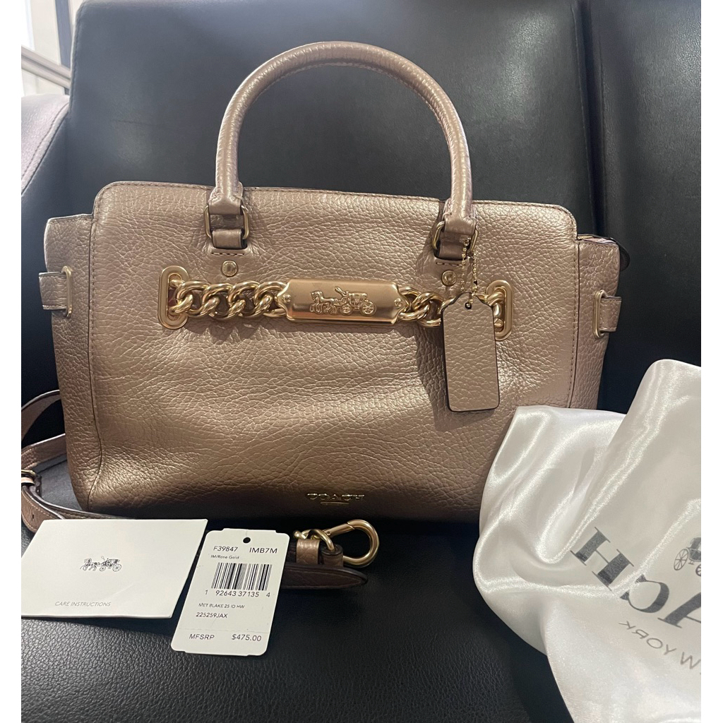Tas Coach uk 25 Rose Gold Ory