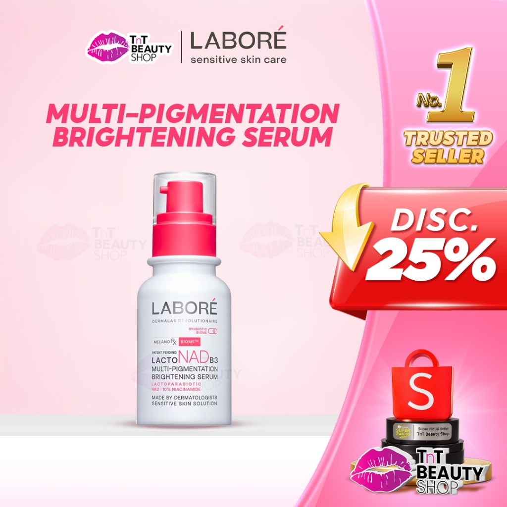 LABORE Multi Pigmentation Brightening Serum Brightening Serum Pencerah Wajah | TnT Beauty Shop