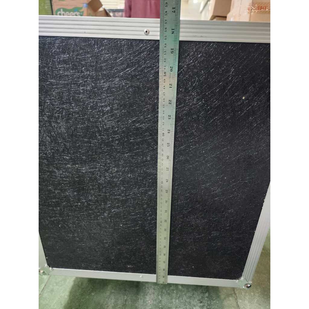 Box Hardcase / Flightcase rack sound 12U lapisan serat Fiberglass HITAM – Kokoh tahan benturan dan ringan