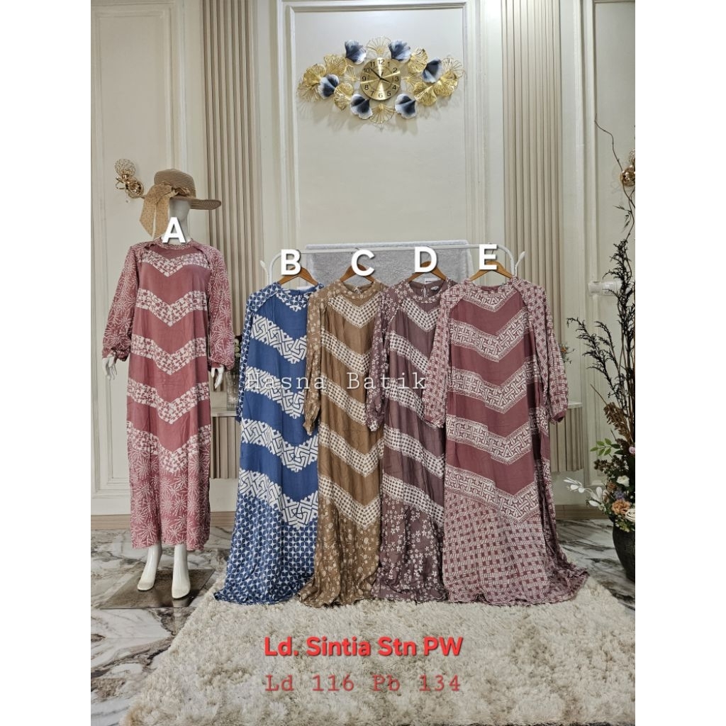 Daster Gamis Luza (Ld. Sintia Stn PW) Batik Pekalongan