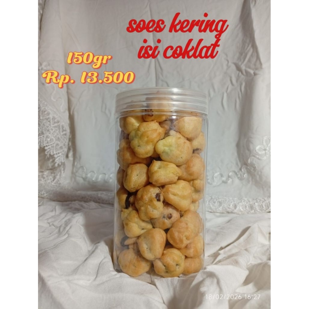 kue sus kering isi coklat