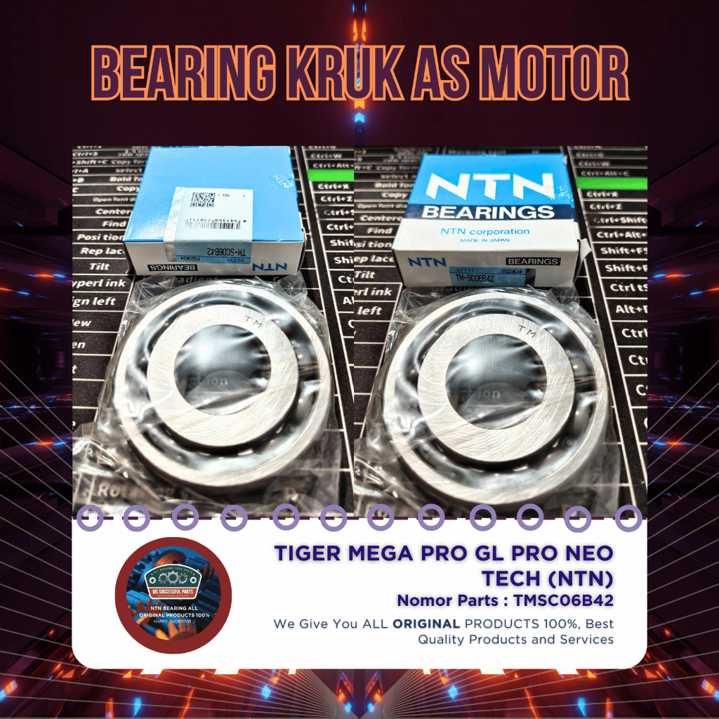 BEARING KRUK AS TIGER, MEGA PRO, GL PRO NEO TECH TMSC06B42 (NTN)