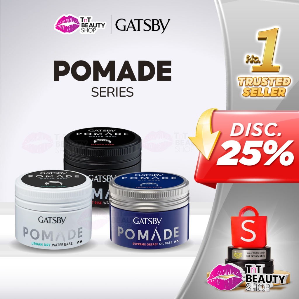 Gatsby Styling Pomade SERIES | Styling Pomade SERIES | TnT Beauty Shop