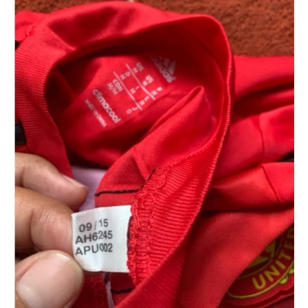 Jersey Manchester united