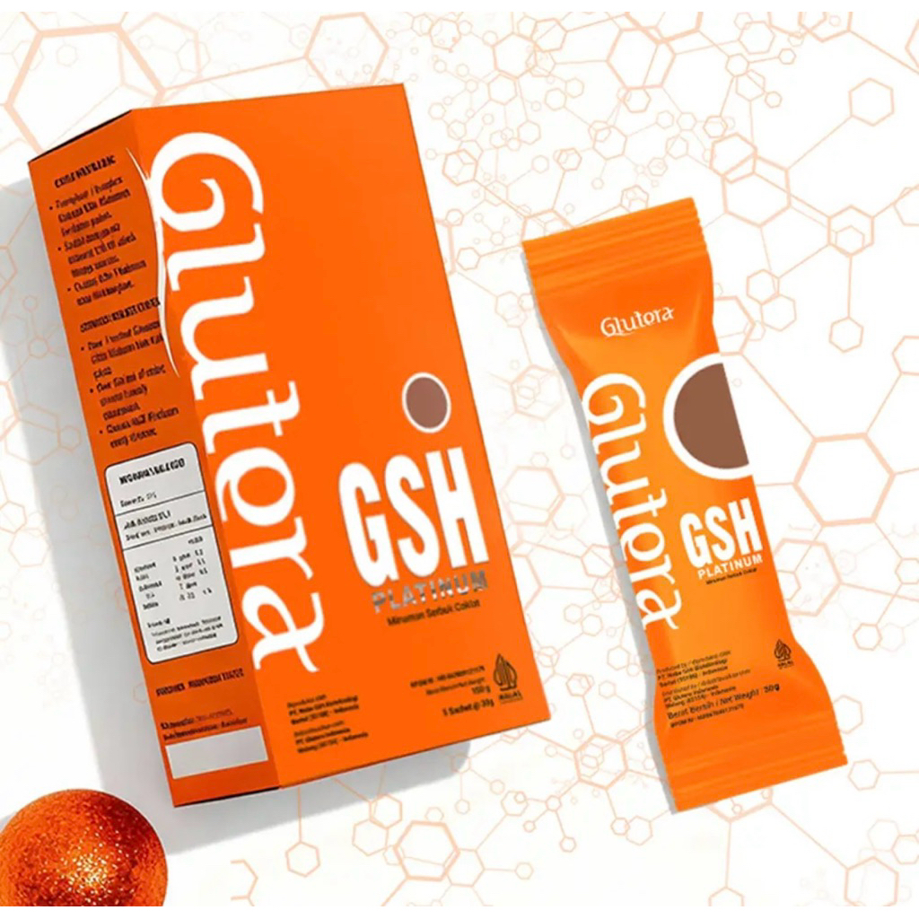 GSH PLATINUM Glutathione, Astaxanthin, Fish Collagen, Tomato Extract White & Red, Antioxidant Comple
