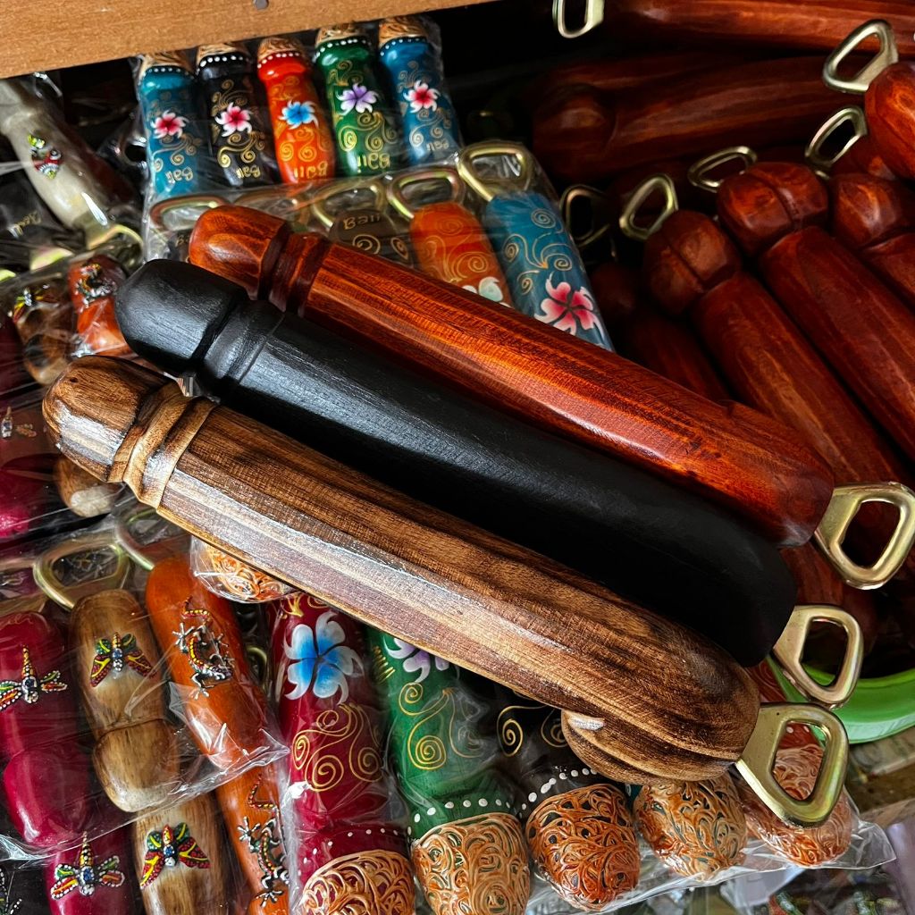 pembuka tutup botol bali bentuk unik 30 cm