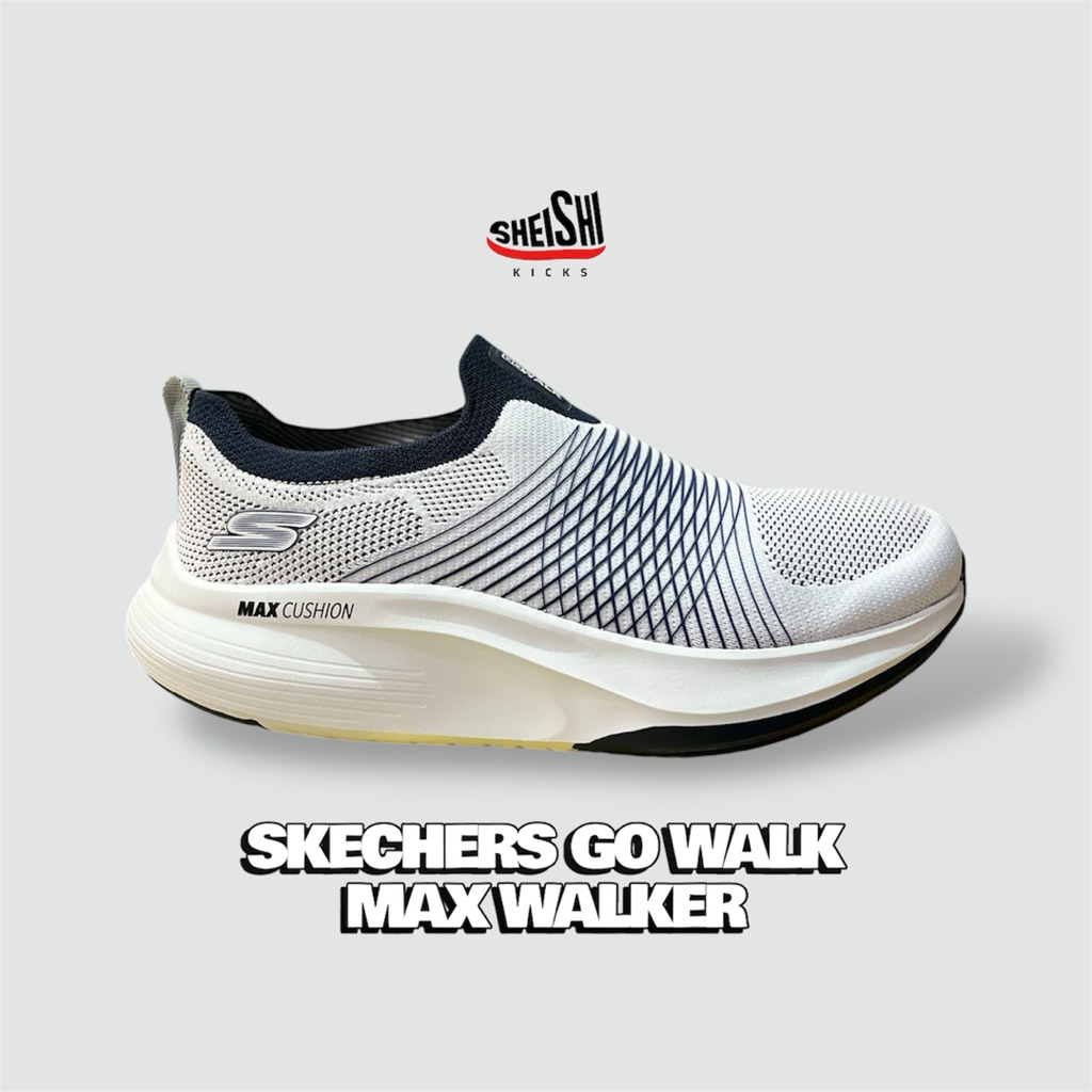 Sepatu Daily/Running Pria Slip-Ins Skechers Go Walk Max Walker