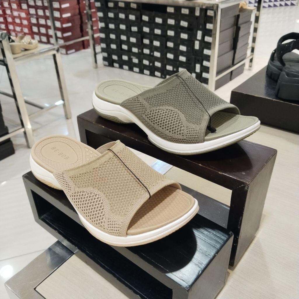 BE BOB sandal wanita flat empuk ringan