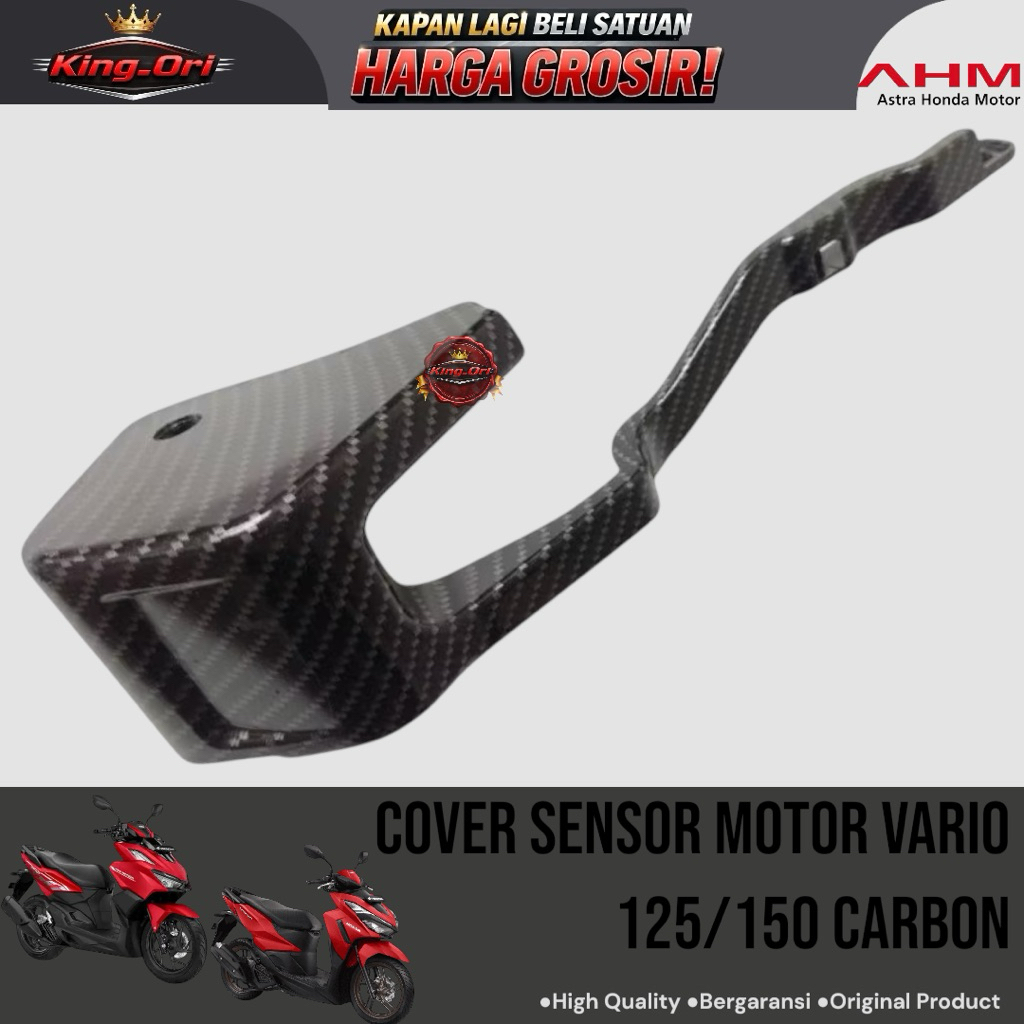 Cover Sensor Motor Vario 125/150 Carbon