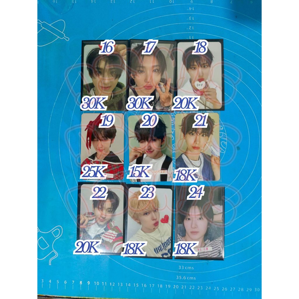 Photocard Official Kickflip Kyehoon, Amaru, Donghwa, Minje, Juwang, Keiju, Donghyeon