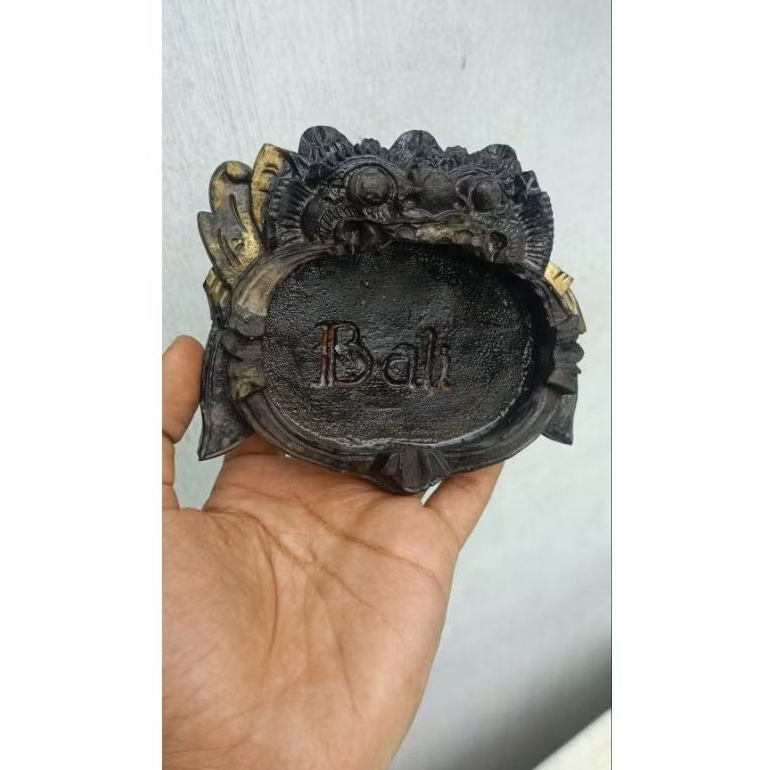 asbak antik ukir bali jadul vintage