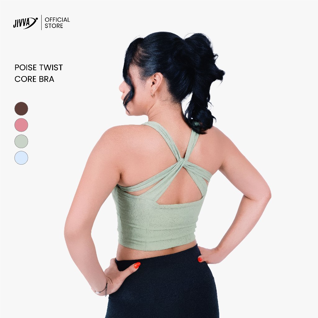 POISE Twist-Core Bra - Jivva Sportwear
