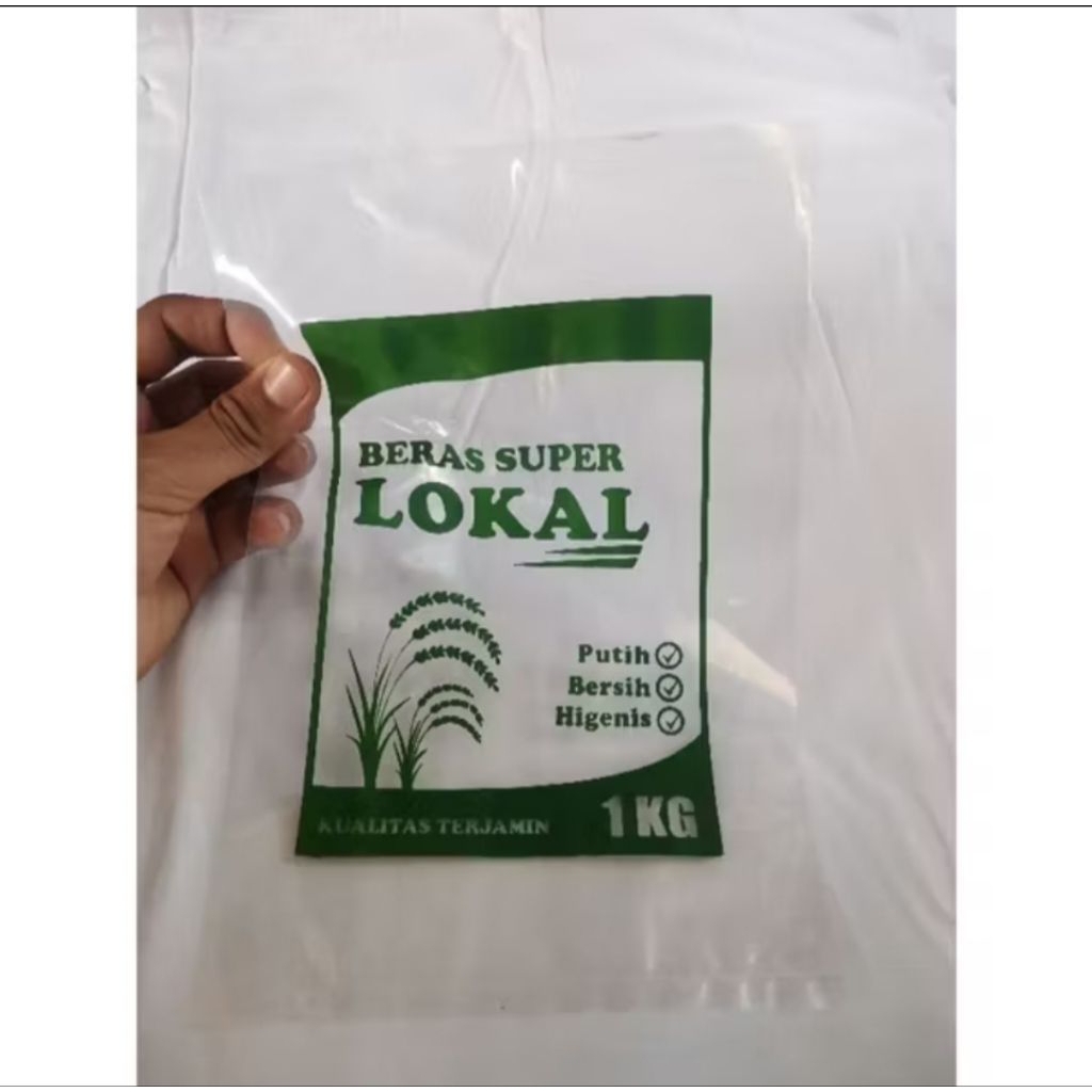Termurah Plastik beras ukuran 1KG isi 50