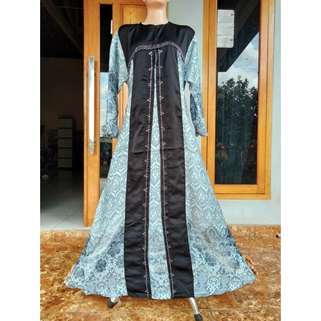 Gamis silk # Gamis batik # Gamis etnik # Gamis hikmat