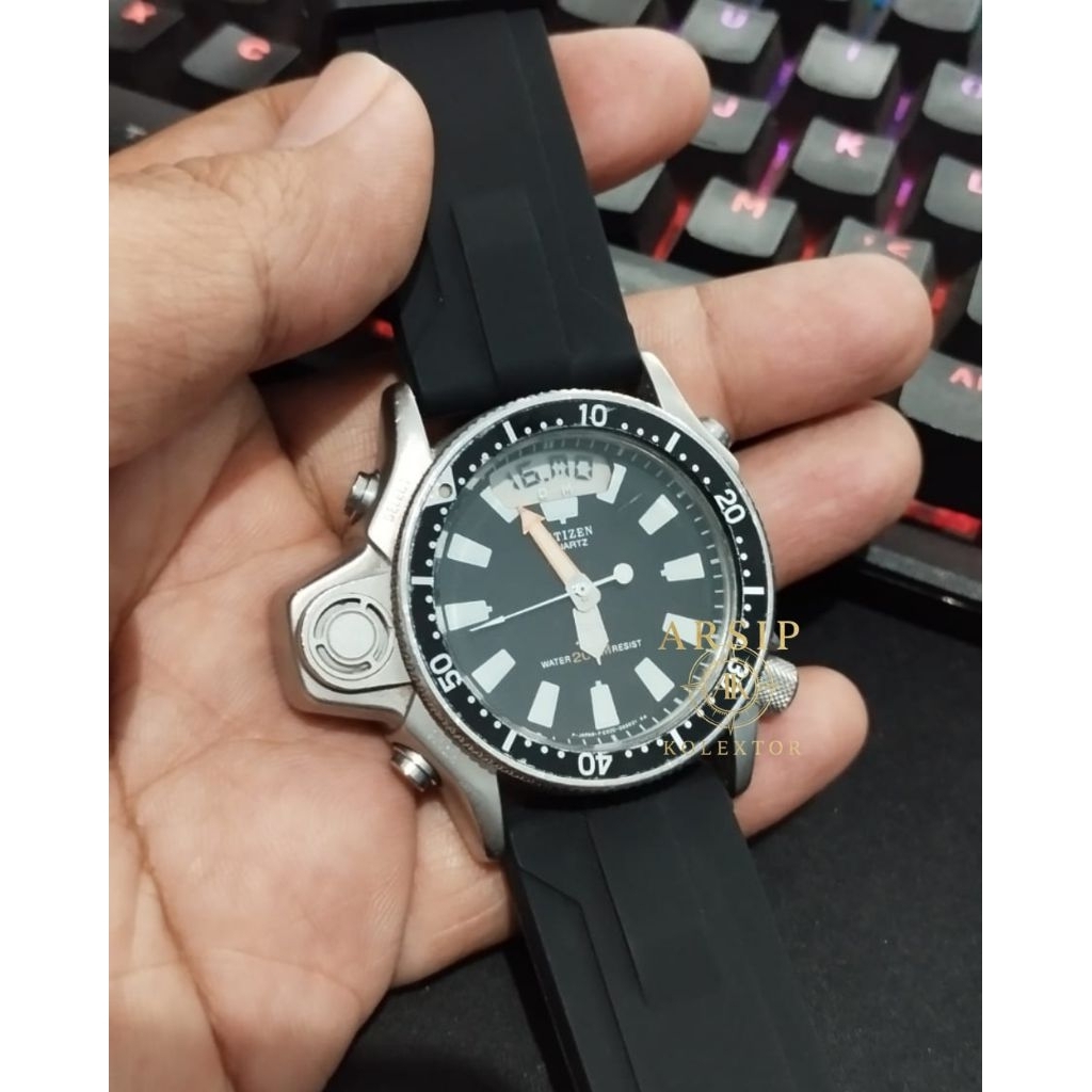 Citizen Promaster Aqualand Diver Depth Sensor – Original – Preowned