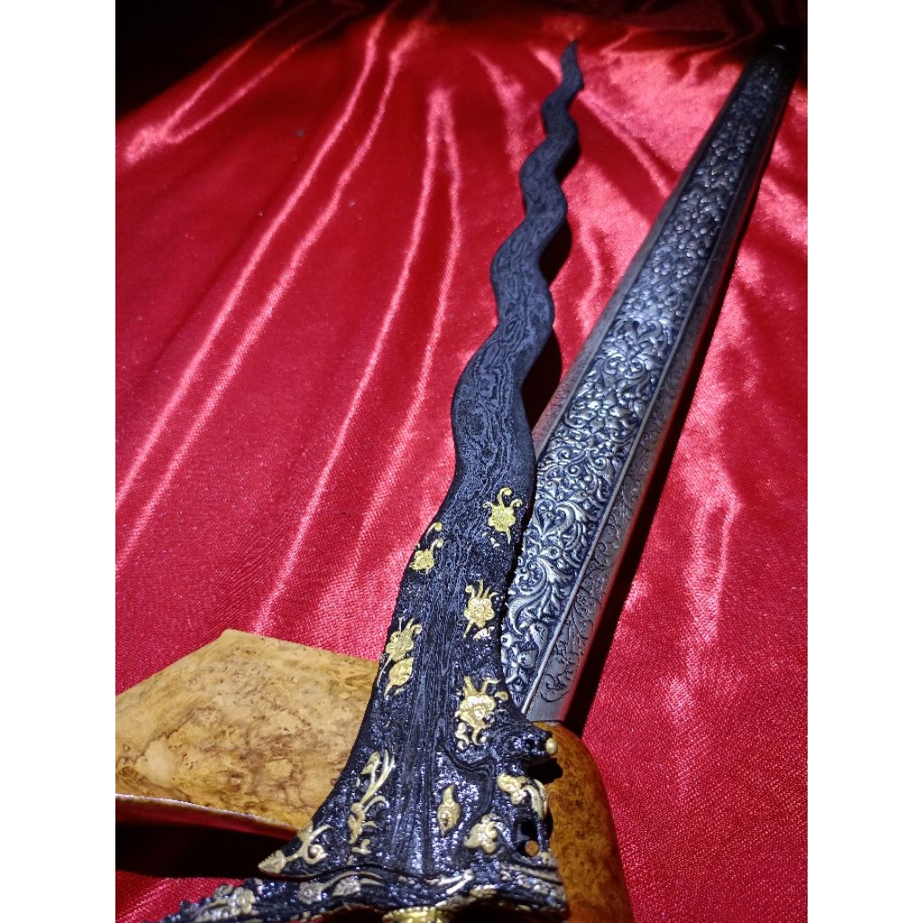 keris singo barong Luk 11 ,kinatah emas