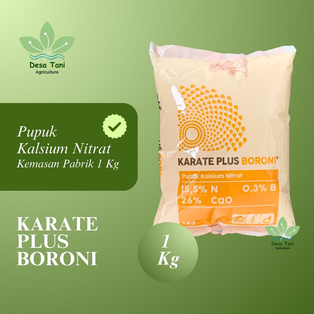 Calsium Nitrat Plus Boron Karate Plus Boroni 1Kg Pupuk Majemuk Pertumbuhan Tanaman